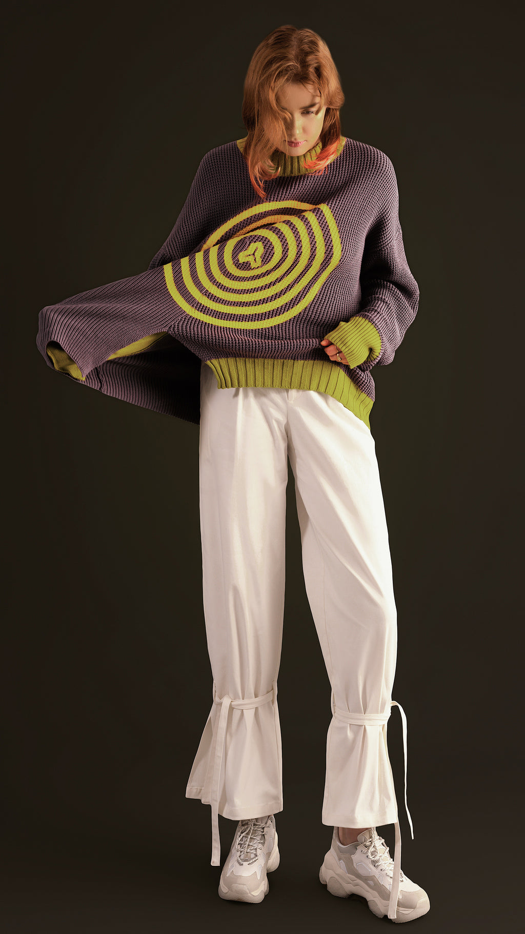 NEOFO LONDON ARCHERY OVERSIZED KNITWEAR